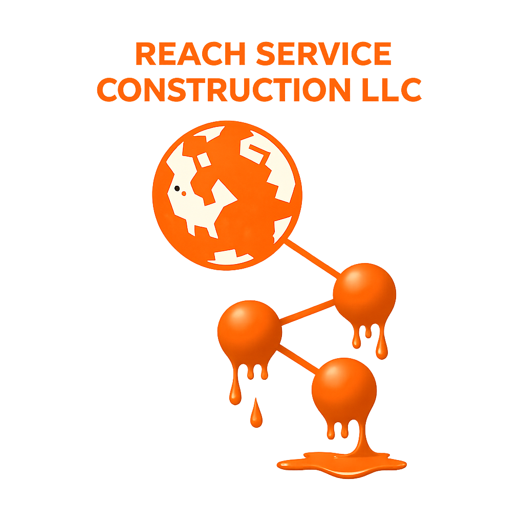 Reach Service Construction Logo